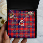 To My Beautiful Soulmate Necklace In Your Eyes I Have Found My Home Clan Hamilton Tartan Forever Love Necklace