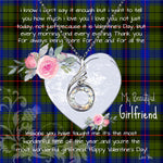 Rising Phoenix Necklace - Valentine Necklace Clan Dawson Tartan Gift for Girlfriend, Gift for My Wife Rising Phoenix Necklace