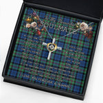 To My Beautiful Soulmate Necklace In Your Eyes I Have Found My Home Clan Baird Ancient Tartan Cross Dancing Necklace
