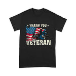 Scotstee Shop - Thank You Veteran US Flag Soldiers Vintage Men Gift 4th Of July Shirt
