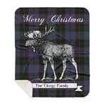 Scotstee Shop Plaid Tartan Blanket With Moose Clan Clergy Purple Plaid Blanket, plaid blanket australia,plaid blanket canada,plaid christmas blanket,plaid fleece sherpa blanket,plaid sherpa blanket canada,plaid sherpa blanket lipstick,plaid sherpa blanket pink,plaid sherpa blanket queen