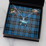 Sea Turtle Necklace To My Beautiful Soulmate Necklace In Your Eyes I Have Found My Home Clan Ramsay Ancient Tartan Blue Turtle Necklace