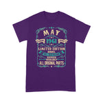 Vintage Made in MAY 1961 58th Years Old Birthday Birthday Shirt 60th birthday gifts - Scotstee Shop