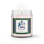 Soy Wax Candle - Buffalo Plaid Candle Carmichael Modern Family Crest Tartan Plaid Soy Wax Candle, oil candle, candle handmade, wax candle, soy wax, nature wax, natural soy wax, natural soy candles, natural candle