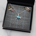 Sea Turtle Necklace To My Beautiful Soulmate Necklace In Your Eyes I Have Found My Home Clan Gladstone Tartan Blue Turtle Necklace
