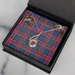 To My Beautiful Soulmate Necklace In Your Eyes I Have Found My Home Clan Graham of Menteith Pink Tartan Rising Phoenix Necklace