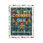 Personalized Gift Tartan Plaid Blanket Clan MacDonald Of The Isles Ancient With Christmas Cookie Baking Crew Christmas Gift Blanket, Plaid Blanket, Christmas Fleece Blanket, Christmas Blanket, Tartan Blanket, Scottish Blanket, Scotland Blanket, Family Name Blanket, Custom Blanket, Personalized Blanket