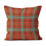 Plaid Pillow Morrison Red Ancient Tartan Plaid Throw Pillow Home Decor Plaid Christmas Pillows - Scotstee Shop