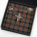 To My Beautiful Soulmate Necklace In Your Eyes I Have Found My Home Clan Fulton Tartan Cross Dancing Necklace