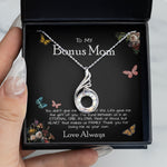 Mother day necklace, mothers day jewelry, mothers day necklace with names, mothers day necklace personalized, mothers day necklace gold, personalized jewelry for moms, mother's jewelry, mother's day gifts necklace, to my bonus mom necklace