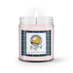 Soy Wax Candle - Buffalo Plaid Candle Clan Badge Campbell Argyll Ancient Tartan Plaid Soy Wax Candle, oil candle, candle handmade, wax candle, soy wax, nature wax, natural soy wax, natural soy candles, natural candle