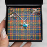 Sea Turtle Necklace To My Beautiful Soulmate Necklace In Your Eyes I Have Found My Home Clan Buchanan Ancient Tartan Blue Turtle Necklace, Valentine Necklace Gift for Girlfriend Clan Mitchell Ancient Tartan Sunflower Pendant Necklace, Scottish Tartan Jewelry, valentine necklace, necklace girlfriend, necklace for wife, cute necklaces for girlfriend, jewelry for girlfriend, to my soulmate necklace, to my future wife necklace