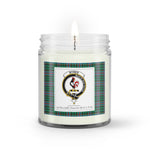 Soy Wax Candle - Buffalo Plaid Candle Clan Crest Badge Byres Tartan Plaid Soy Wax Candle, oil candle, candle handmade, wax candle, soy wax, nature wax, natural soy wax, natural soy candles, natural candle