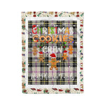 Personalized Gift Tartan Plaid Blanket Clan MacPherson Dress Ancient With Christmas Cookie Baking Crew Christmas Gift Blanket, Plaid Blanket, Christmas Fleece Blanket, Christmas Blanket, Tartan Blanket, Scottish Blanket, Scotland Blanket, Family Name Blanket, Custom Blanket, Personalized Blanket