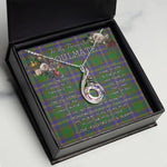 To My Beautiful Soulmate Necklace In Your Eyes I Have Found My Home Clan Strange of Balcaskie Tartan Rising Phoenix Necklace