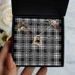 To My Beautiful Soulmate Necklace In Your Eyes I Have Found My Home Clan MenZies Modern Tartan Forever Love Necklace