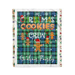 Personalized Gift Tartan Plaid Blanket Clan Graham Of Montrose Ancient With Christmas Cookie Baking Crew Christmas Gift Blanket, Plaid Blanket, Christmas Fleece Blanket, Christmas Blanket, Tartan Blanket, Scottish Blanket, Scotland Blanket, Family Name Blanket, Custom Blanket, Personalized Blanket