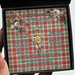 To My Beautiful Soulmate Sunflower Necklace In Your Eyes I Have Found My Home Clan MacAlister Dress Tartan Jewelry For Girlfriend