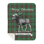 Scotstee Shop Plaid Tartan Blanket With Moose Clan MacKinnon Hunting Ancient Plaid Blanket, plaid blanket australia,plaid blanket canada,plaid christmas blanket,plaid fleece sherpa blanket,plaid sherpa blanket canada,plaid sherpa blanket lipstick,plaid sherpa blanket pink,plaid sherpa blanket queen