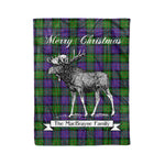 Tartan Blanket With Moose Clan MacBrayne Plaid Blanket Tartan Plaid Fleece Blanket, Christmas Blanket, tartan blanket, plaid blanket, red plaid blanket, buffalo plaid blanket, green plaid blanket, plaid fleece blanket, blue plaid blanket, red tartan blanket, tartan plaid blanket, black and white plaid blanket, christmas plaid blanket, orange plaid blanket, tartan plaid throw blanket, pink plaid blanket, brown plaid blanket, buffalo check blanket