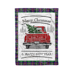 Tartan Blanket Vintage Red Truck with Christmas Tree Family Scottish Clan Inglis Modern plaid blanket, red plaid blanket, buffalo plaid blanket, green plaid blanket, plaid fleece blanket, blue plaid blanket, red tartan blanket, tartan plaid blanket, black and white plaid blanket, , christmas plaid blanket, orange plaid blanket, tartan plaid throw blanket, pink plaid blanket, brown plaid blanket, buffalo check blanket