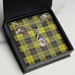 To My Beautiful Soulmate Necklace In Your Eyes I Have Found My Home Clan MacLachlan Dress Tartan Rising Phoenix Necklace