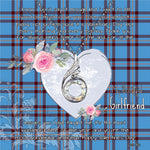 Rising Phoenix Necklace - Valentine Necklace Clan Elliot Ancient Tartan Gift for Girlfriend, Gift for My Wife Rising Phoenix Necklace