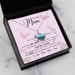To My Mom Necklace Gift From Son Mother's Day Sea Turtle Necklace