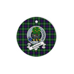 Scotstee Shop - Swinton Scottish Clan Badge Plaid Ornament Gift. Christmas Tree Ornament Swinton Clan Tartan Ornament Great Christmas Ornaments Gift
