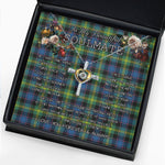 To My Beautiful Soulmate Necklace In Your Eyes I Have Found My Home Clan Watson Ancient Tartan Cross Dancing Necklace