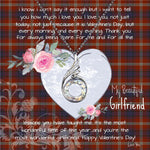 Rising Phoenix Necklace - Valentine Necklace Clan Ainslie Tartan Gift for Girlfriend, Gift for My Wife Rising Phoenix Necklace