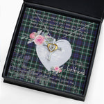 Gift For My Beautiful Girlfriend Necklace Valentine Necklace Clan Graham Of Montrose Modern Tartan Cross Dancing Necklace Scottish Tartan Jewelry