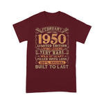 71st Birthday Shirt Vintage February 1950 Years Old Birthday Gift Ideas Birthday Shirt - Scotstee Shop