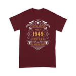 Scotstee Shop - 72 Years Old Made In 1949 72nd Birthday, Anniversary Gift Birthday Shirt