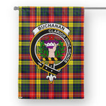 Scotstee Shop Buchanan Modern Tartan Flag Clan Badge Tartan House Flag