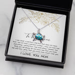Opal Turtle Necklace - Mom Necklace Mother's Day Gift, To My Mom Necklace, Gift For Mom,  Mother's Day Necklace
