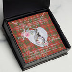 Rising Phoenix Necklace - Valentine Necklace Clan Bruce Tartan Gift for Girlfriend, Gift for My Wife Rising Phoenix Necklace