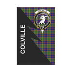 Scotstee Shop Colville Tartan Garden Flag - Flash Style