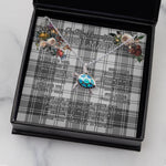 Sea Turtle Necklace To My Beautiful Soulmate Necklace In Your Eyes I Have Found My Home Clan Glen Grey Tartan Blue Turtle Necklace