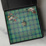 To My Beautiful Soulmate Necklace In Your Eyes I Have Found My Home Clan Kennedy Ancient Tartan Crown Pendant Necklace