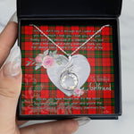 Rising Phoenix Necklace - Valentine Necklace Clan Dunbar Modern Tartan Gift for Girlfriend, Gift for My Wife Rising Phoenix Necklace