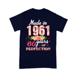 Womens Made In 1961 Design 60 Years Old 60th Birthday Gift Birthday Shirt 60th birthday gifts - Scotstee Shop