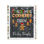 Products Personalized Gift Tartan Plaid Blanket Clan Forbes of Druinnor With Christmas Cookie Baking Crew Christmas Gift Blanket, Plaid Blanket, Christmas Fleece Blanket, Christmas Blanket, Tartan Blanket, Scottish Blanket, Scotland Blanket, Family Name Blanket, Custom Blanket, Personalized Blanket