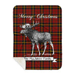 Scotstee Shop Plaid Tartan Blanket With Moose Clan MacAlister of Skye Plaid Blanket, plaid blanket australia,plaid blanket canada,plaid christmas blanket,plaid fleece sherpa blanket,plaid sherpa blanket canada,plaid sherpa blanket lipstick,plaid sherpa blanket pink,plaid sherpa blanket queen