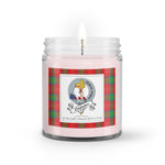 Soy Wax Candle - Buffalo Plaid Candle Clan Badge Chisholm Tartan Plaid Soy Wax Candle, oil candle, candle handmade, wax candle, soy wax, nature wax, natural soy wax, natural soy candles, natural candle