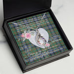 Rising Phoenix Necklace - Valentine Necklace Clan Cochrane Ancient Tartan Gift for Girlfriend, Gift for My Wife Rising Phoenix Necklace