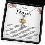 Sunflower Pendant Necklace - Mom Necklace, Mother-In-Law Necklace, Necklace Gift To My Boyfriend's Mom Gift, Future Mother-In-Law Necklace