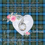 Rising Phoenix Necklace - Valentine Necklace Clan Ferguson Ancient Tartan Gift for Girlfriend, Gift for My Wife Rising Phoenix Necklace