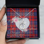 Rising Phoenix Necklace - Valentine Necklace Clan Wishart Tartan Gift for Girlfriend, Gift for My Wife Rising Phoenix Necklace