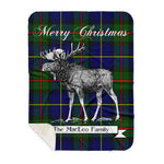 Scotstee Shop Plaid Tartan Blanket With Moose Clan MacLeod Plaid Blanket, plaid blanket australia,plaid blanket canada,plaid christmas blanket,plaid fleece sherpa blanket,plaid sherpa blanket canada,plaid sherpa blanket lipstick,plaid sherpa blanket pink,plaid sherpa blanket queen